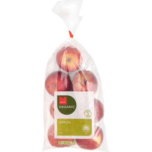 Pams Organic Apples 1 kg