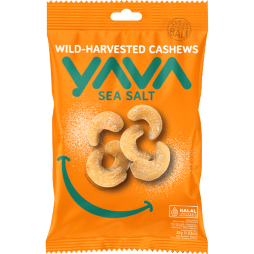 Yava Wild Harvested Sea Salt Cashew Snack