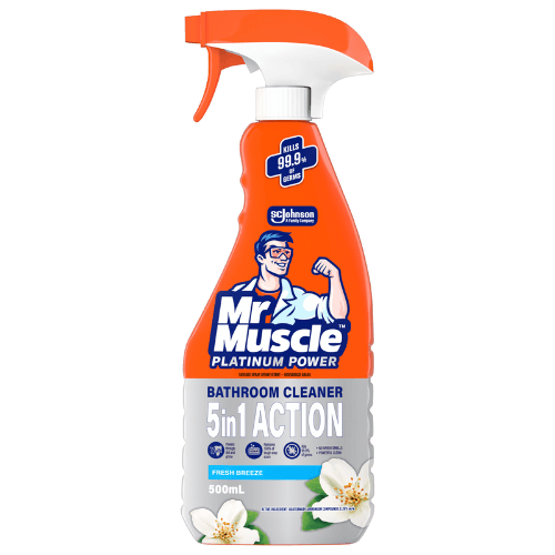 Mr Muscle Fresh Platinum Bathroom Cleaner Trigger