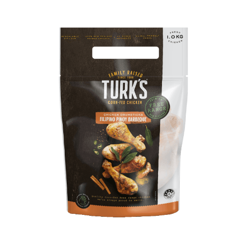 Turk's Free Range Filipino Pinoy Barbecue Chicken Drumsticks 1 kg