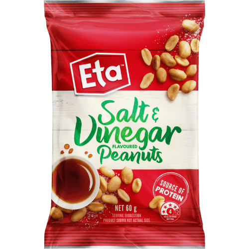 Eta Salt & Vinegar Flavoured Peanuts