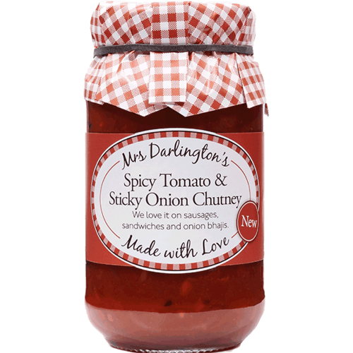 Mrs Darlington's Spicy Tomato & Sticky Onion Chutney