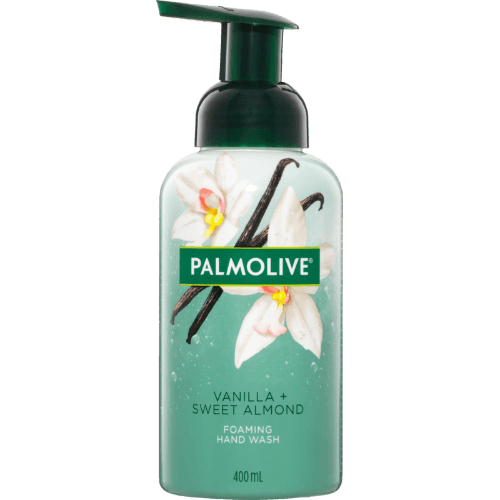 Palmolive Foaming Vanilla + Sweet Almond Hand Wash Pump 400 mL