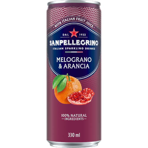 San Pellegrino Melograno & Arancia Italian Sparkling Drink