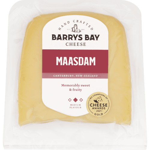 Barrys Bay Maasdam Cheese