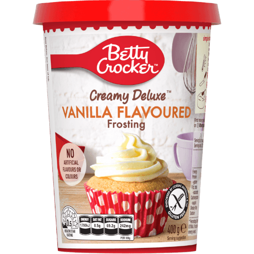 Betty Crocker Creamy Deluxe Vanilla Frosting