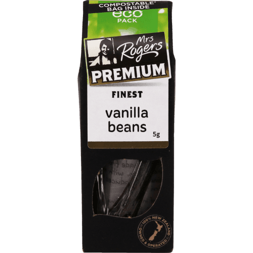 Mrs Rogers Premium Eco Finest Vanilla Beans
