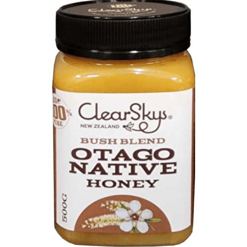 Clearskys Bush Blend Otago Native Creamed Honey