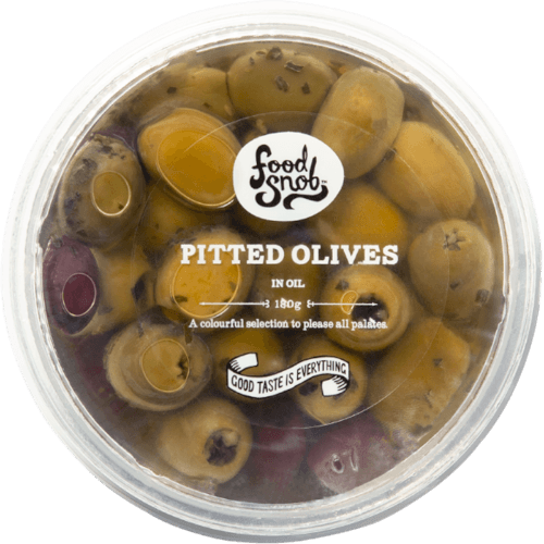 Food Snob Pitted Olives In Oil