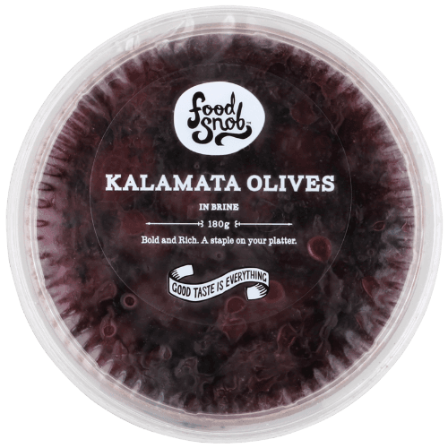 Food Snob Kalamata Olives In Brine 180 g