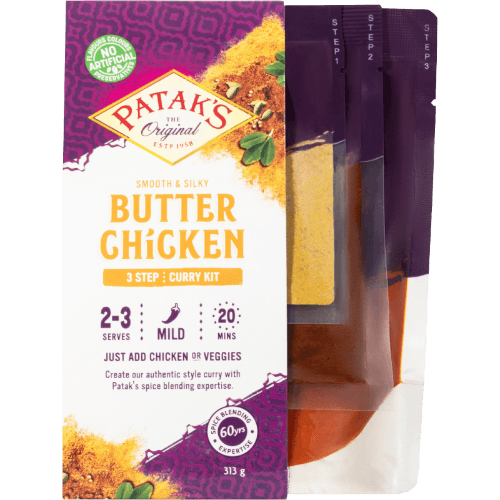 Patak's Smooth & Silky Butter Chicken Curry Kit