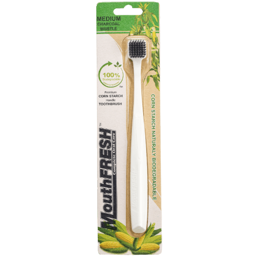 Mouthfresh Adult Medium Corn Handle Toothbrush