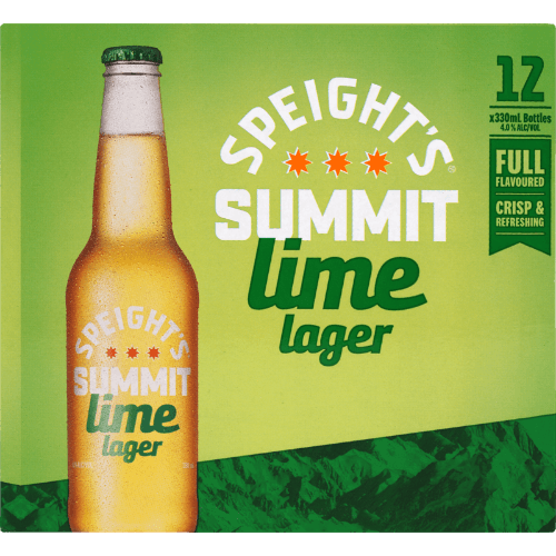 Speight's Summit Lime Lager Bottles
