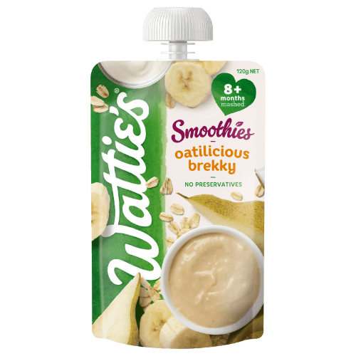 Wattie's For Baby Oatilicious Brekky Smoothies 8+Months Mashed