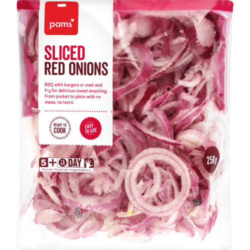 Pams Sliced Red Onions