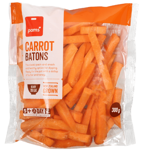 Pams Carrot Batons