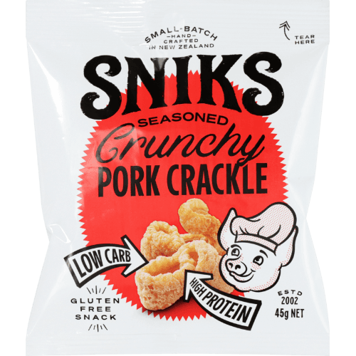 Sniks Seasoned Crunchy Pork Crackle
