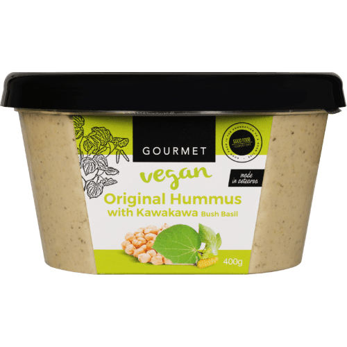 Seasons Gourmet Vegan Original Hummus With Kawakawa Bush Basil