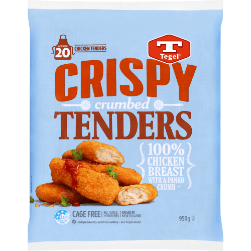 Tegel Crispy Crumbed Tenders 950 g