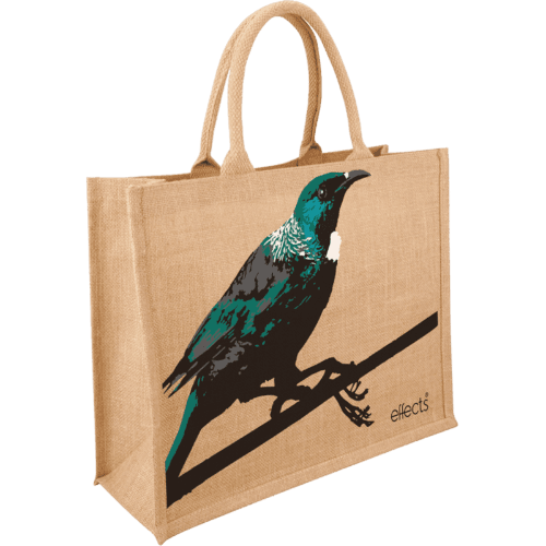Effects Assorted New Zealand Theme Eco Jute Bags