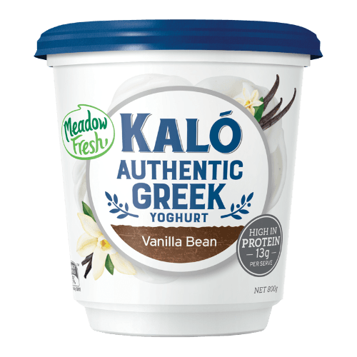 Meadow Fresh Kalo Vanilla Bean Authentic Greek Yoghurt