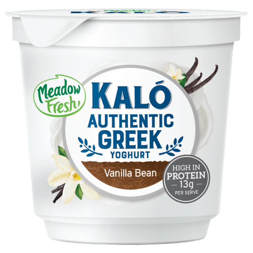 Meadow Fresh Kalo Vanilla Bean Authentic Greek Yoghurt