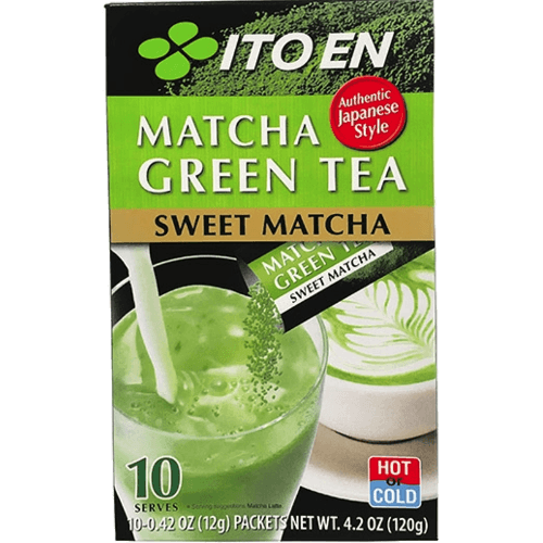 Itoen Matcha Green Tea Powder Sticks