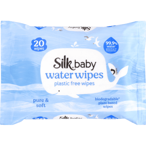 Silk Baby Water Wipes 20 pack