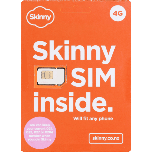 Skinny 4G SIM Card