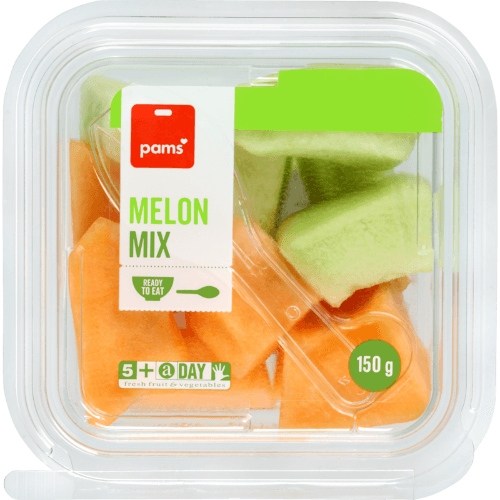 Pams Mixed Melon Fresh Cut Fruit 150 g