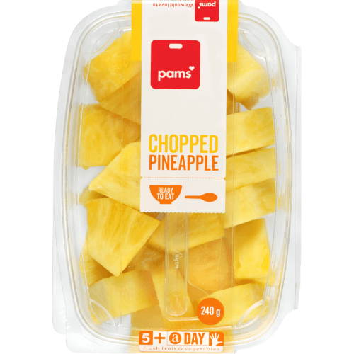 Pams Chopped Pineapple 240 g