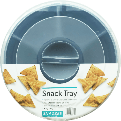 Snazzee Plastic Snack Tray