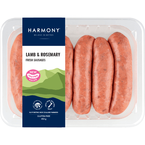 Harmony Lamb & Rosemary Sausages