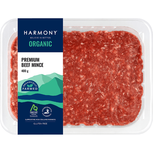 Harmony Organic Premium Beef Mince