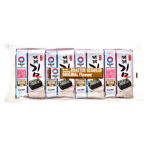 OBAP Roasted Seasoned Korean Seaweed