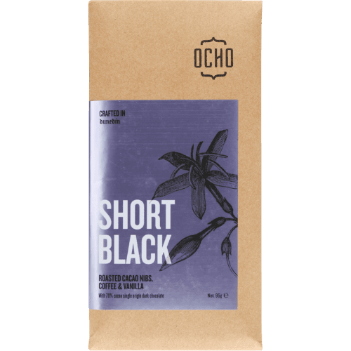 Ocho Short Black Chocolate Block