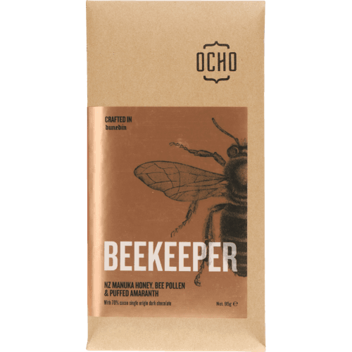 Ocho Beekeeper Chocolate Block