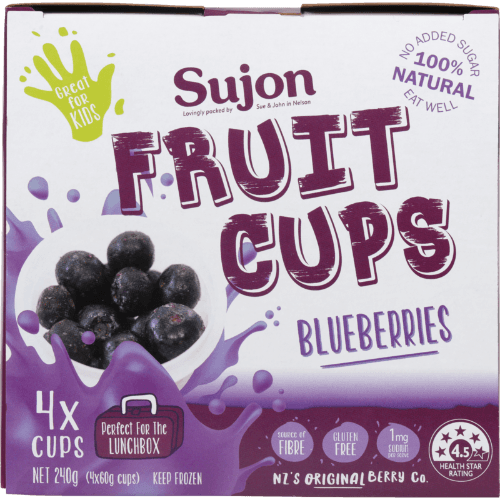 Sujon Blueberries Fruit Cups 240 g