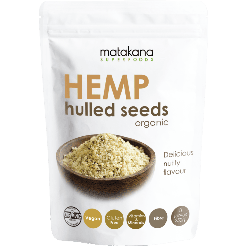Matakana Superfoods Hemp Organic Hulled Seeds