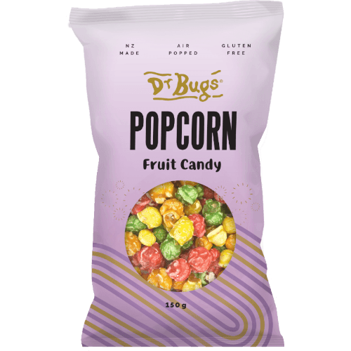 Dr Bugs Fruit Candy Popcorn