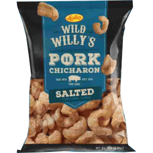Leslie's Wild Willy's Salted Pork Crackle