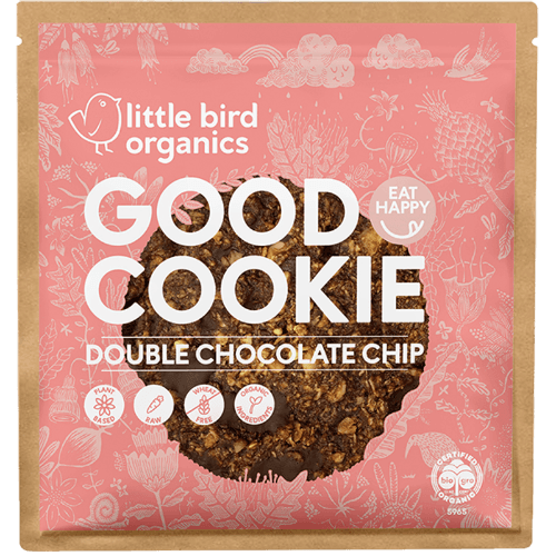 Little Bird Organics Organic Double Chocolate Chip Good Cookie