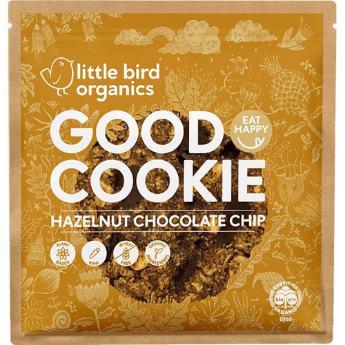 Little Bird Organics Organic Hazelnut Chocolate Chip Good Cookie