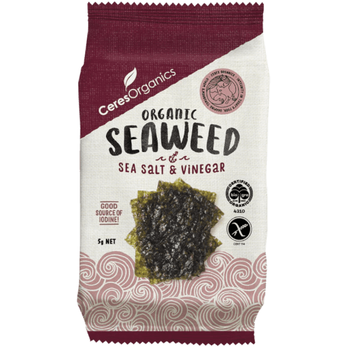 Ceres Organics Sea Salt & Vinegar Seaweed