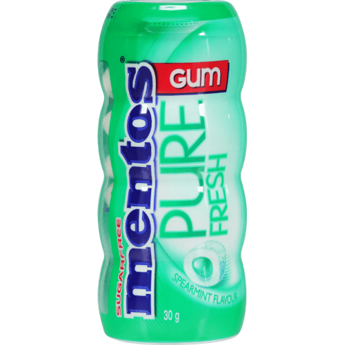 Mentos Pure Fresh Spearmint Flavour Sugarfree Gum