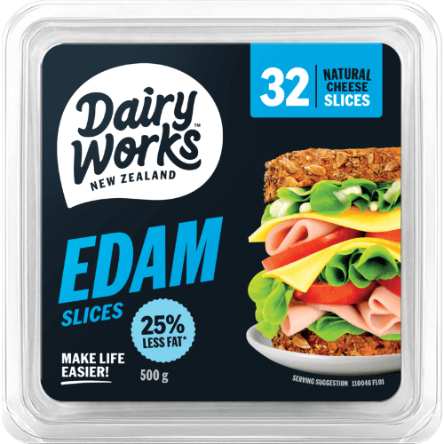 Dairyworks Edam Natural Slices