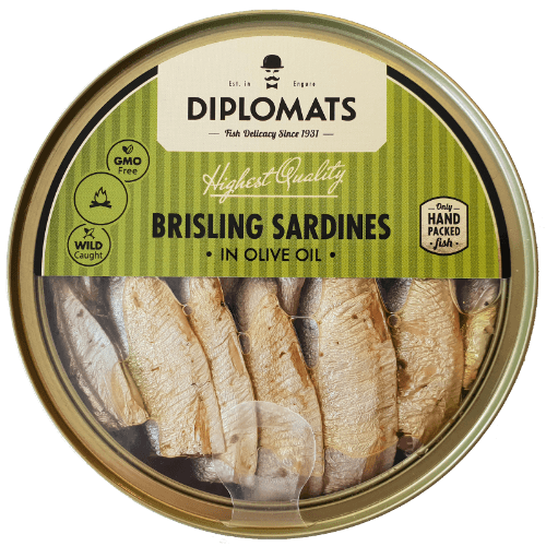 Diplomats Brisling Sardines In Olive Oil