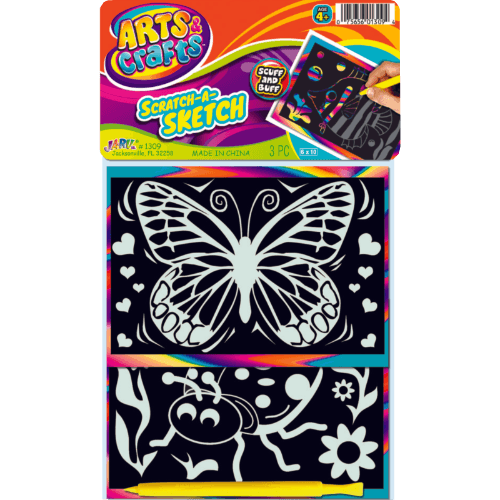 Ja-Ru Arts & Crafts Toy Scratch-A-Sketch