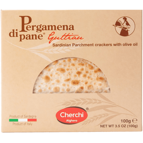 Cherchi Olive Oil Parchment Crackers