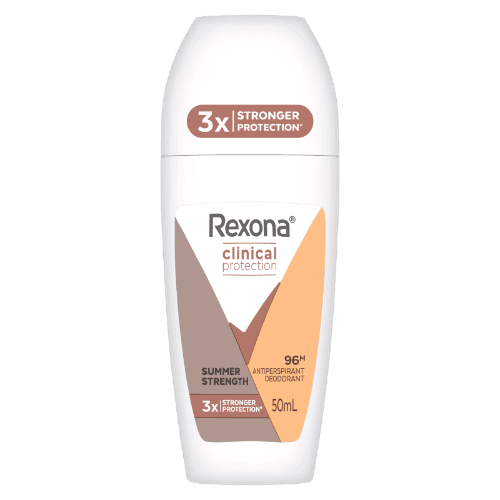 Rexona Clinical Protection Summer Strength 96Hr Antiperspirant Deodorant Roll On